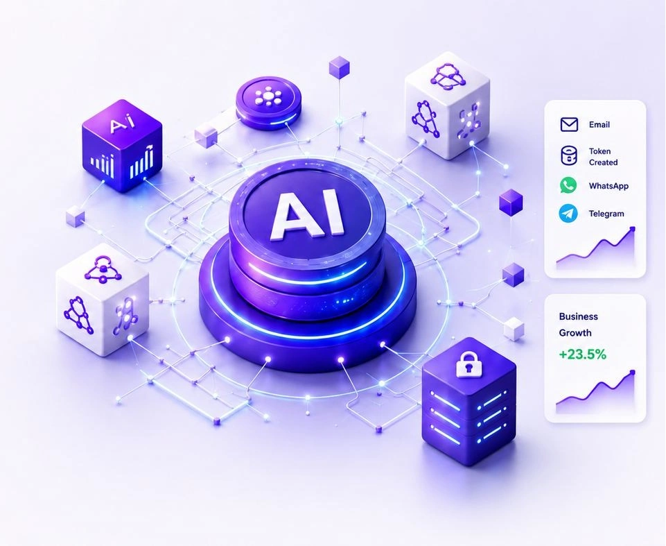 AI Token Development illustration