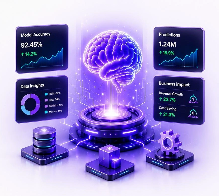 Machine Learning Consulting illustration
